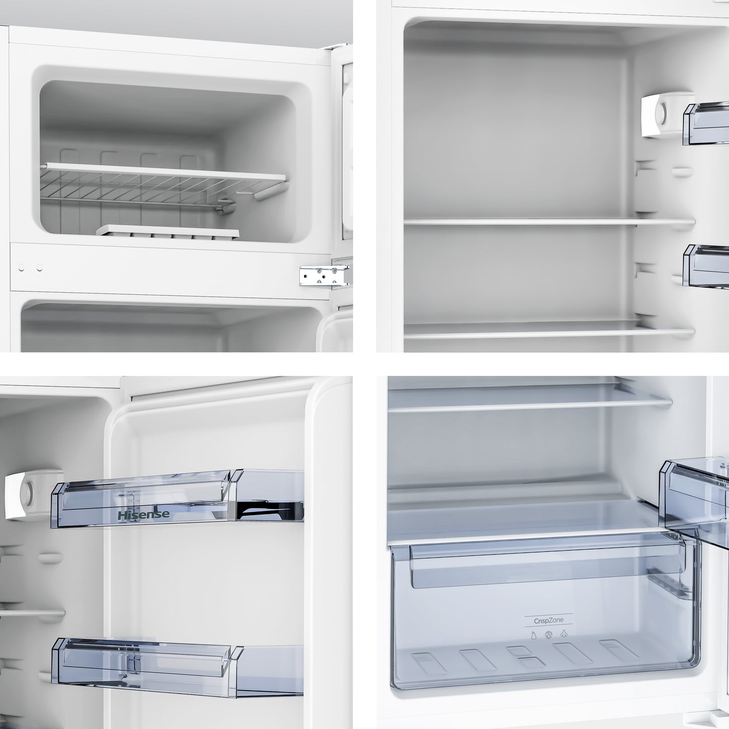Hisense RI1P205NEWE frigorifero con congelatore Da incasso 205 L Bianco