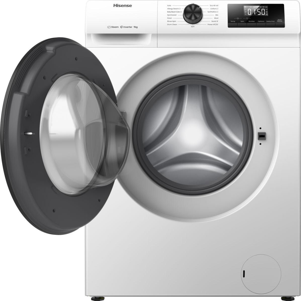 Hisense WF1Q9041BW lavatrice Caricamento frontale 9 kg 1400 Giri/min Bianco