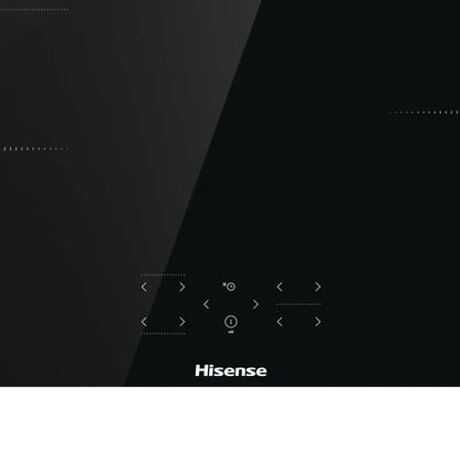 Hisense HI8421BSC Nero Da incasso 80 cm Piano cottura a induzione 4 Fornello(i)