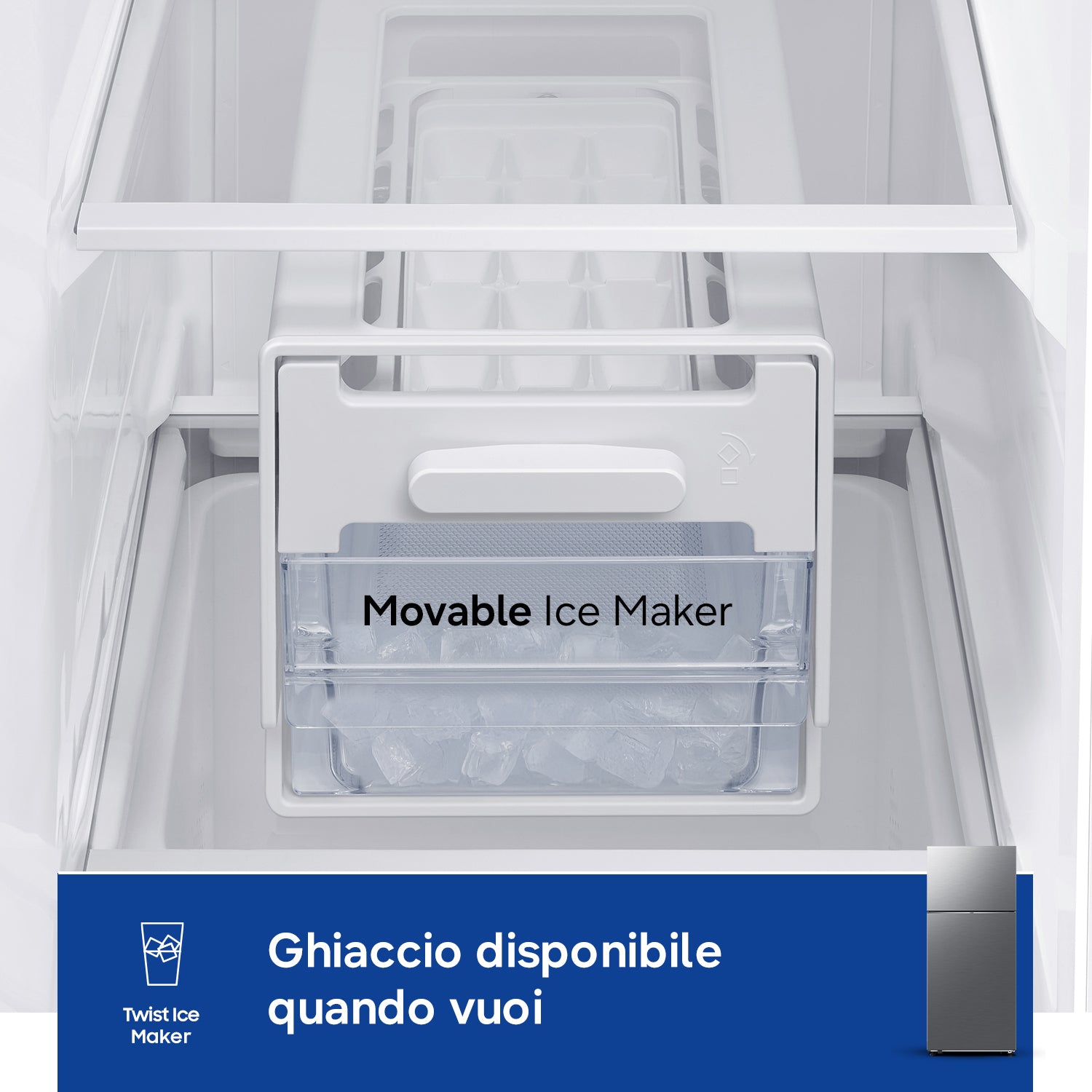 Samsung RT53DG7A14S9 frigorifero con congelatore Libera installazione 530 L Acciaio inox