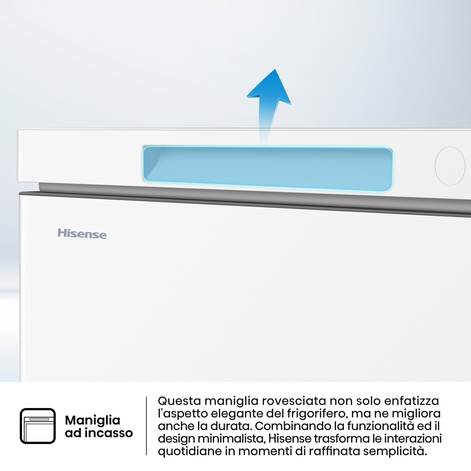 Hisense FT145N1AWE congelatore Congelatore a pozzo Libera installazione 141 L Bianco