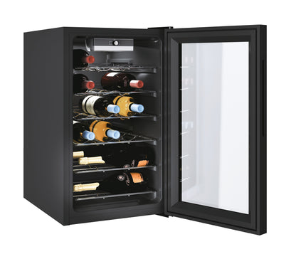 Candy CWC 021 M/NF Cantinetta vino con compressore Libera installazione Nero 21 bottiglia/bottiglie