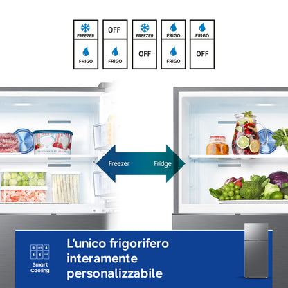 Samsung RT53DG7A14S9 frigorifero con congelatore Libera installazione 530 L Acciaio inox