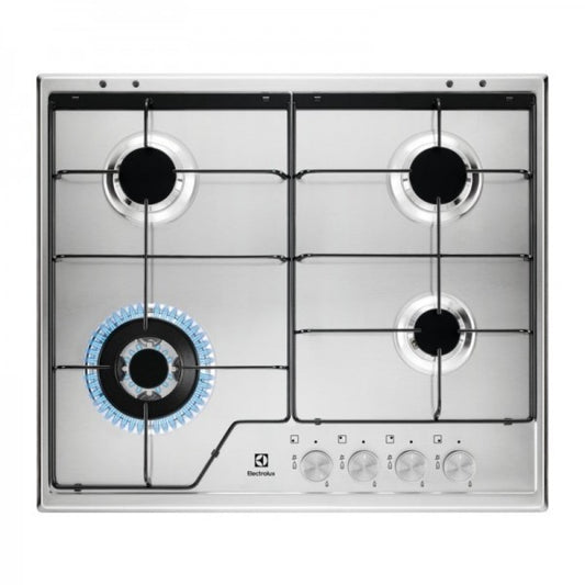 Electrolux BI   KGS6434SX   | 60 cm New Linea Slim Profilo 8 mm- 4 fuochi gas - Bruciatori ad alta e