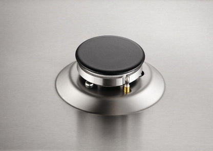 Piano cottura gas EGG3322NVX Domino 29 cm 2 fuochi Bruciatori Fiamma Pura Griglie in Ghisa Estetica Inox