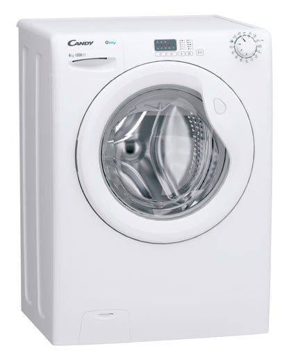 Candy Easy, Lavatrice Carica Frontale 8 KG, Classe B, 1200 giri, Bianco, EY281DW4/1-S