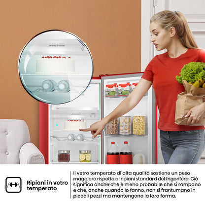 Hisense frigorifero RR220D4ERE libera installazione 165L Classe E