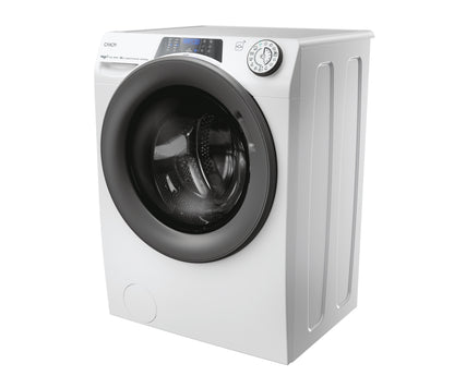 Candy RapidÓ PRO , Lavatrice Carica Frontale 10 KG, 20% più efficente della classe A, 1600 giri, Bianco, Inverter, Vapore, Wi-Fi, RP 6106BWMR8-S