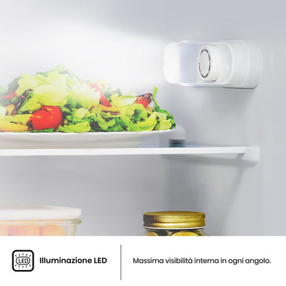 Hisense RI1P205NEWE frigorifero con congelatore Da incasso 205 L Bianco