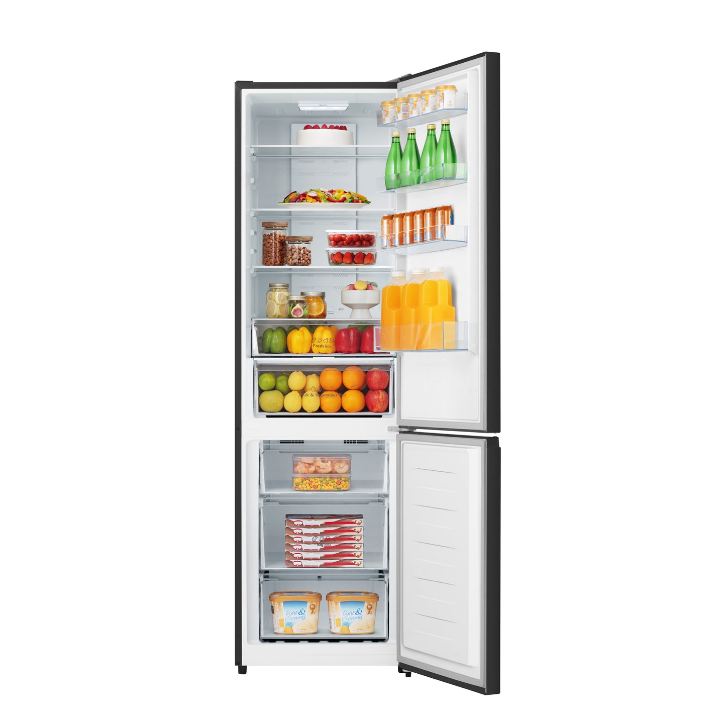 Hisense RB440N4AFE frigorifero con congelatore Libera installazione 336 L Nero