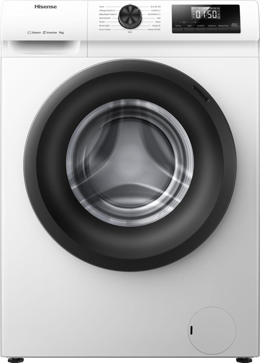 Hisense WF1Q9041BW lavatrice Caricamento frontale 9 kg 1400 Giri/min Bianco