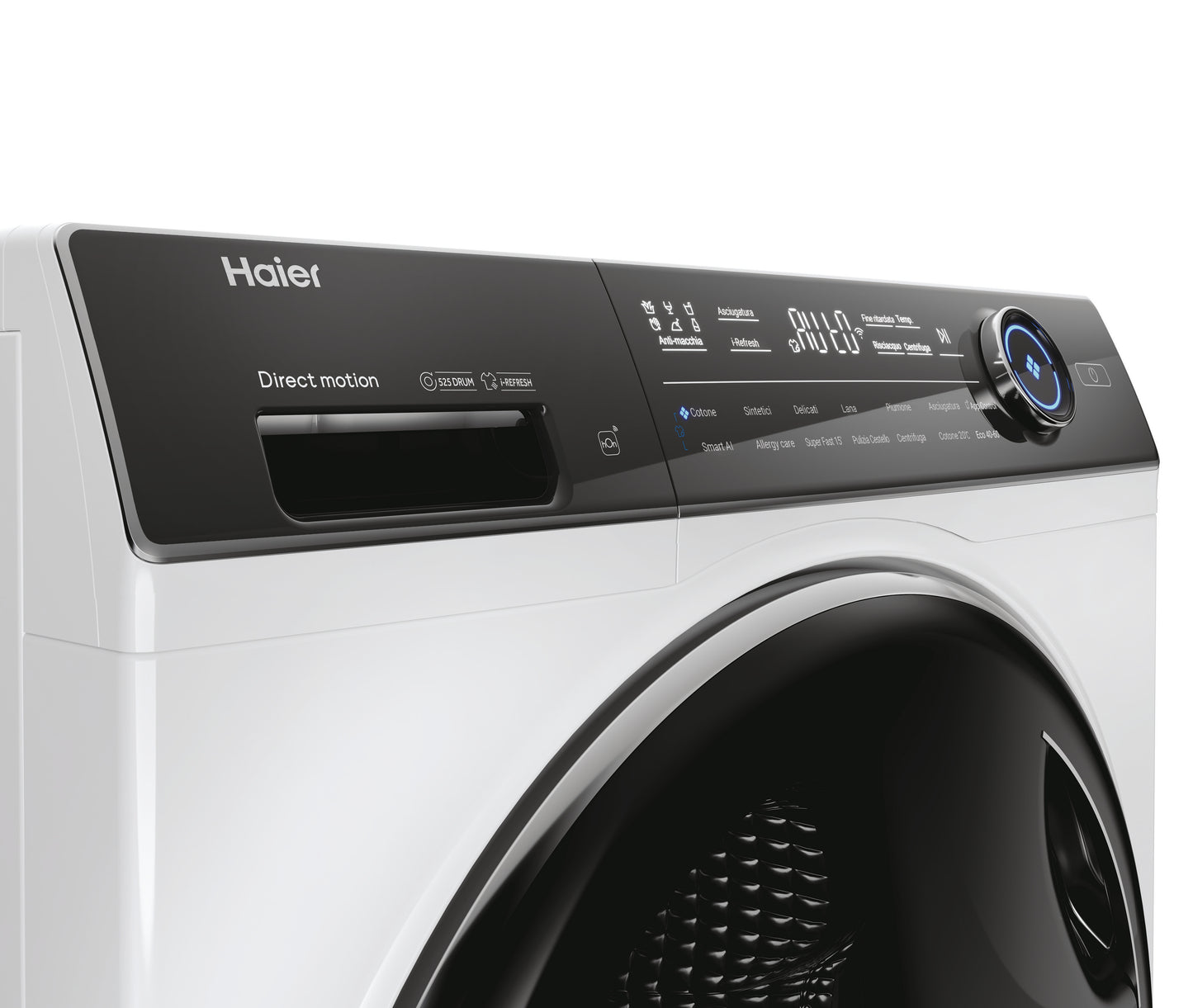 Haier I-Pro Serie 7 Plus, Lavasciuga 9+6 KG, 10% più efficente della classe A, 1400 giri, Bianco, Direct Motion, Refresh, Wi-Fi, HWD90-B14979EUIT