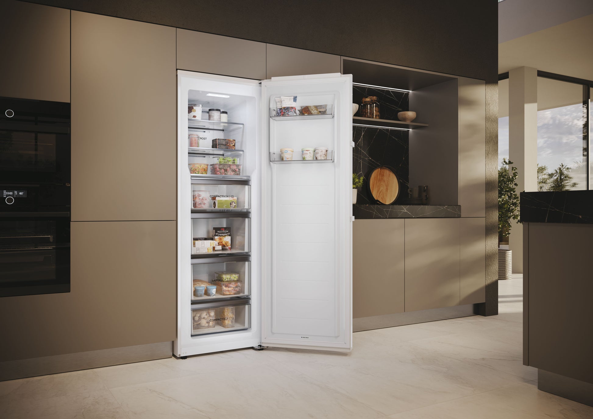 Haier INSTASWITCH H4F272WEH1 Congelatore verticale Libera installazione 276 L Bianco