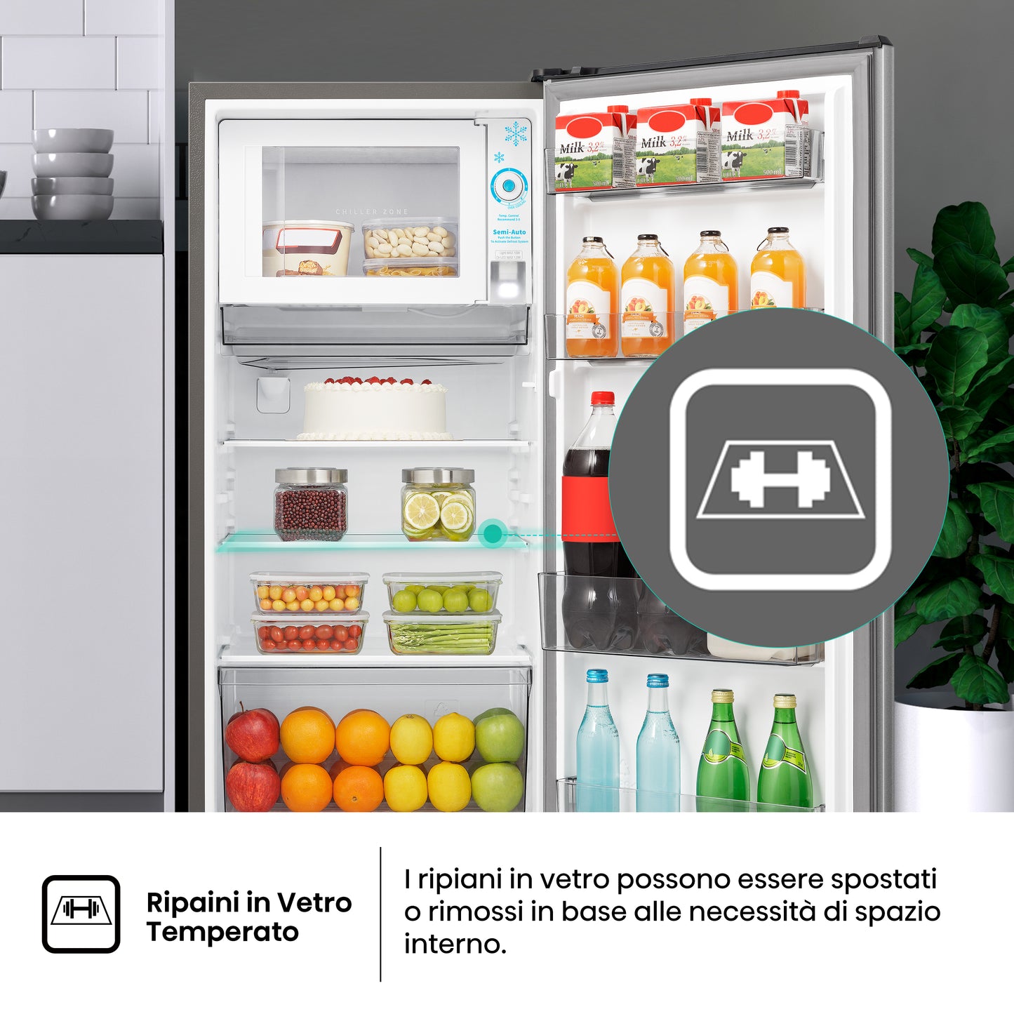 Hisense frigorifero RR198D4ADE libera installazione 151L Classe E