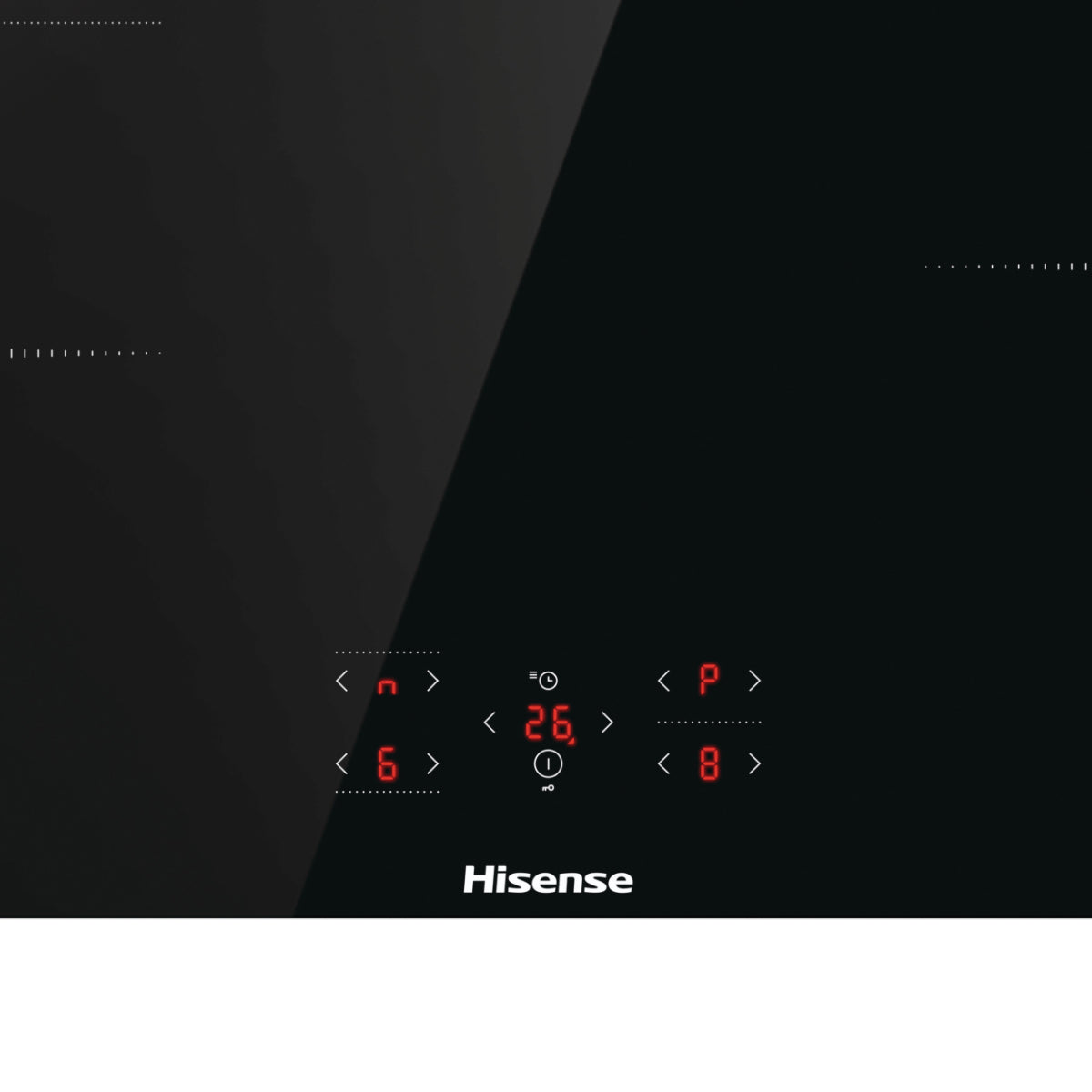 Hisense HI8421BSC Nero Da incasso 80 cm Piano cottura a induzione 4 Fornello(i)