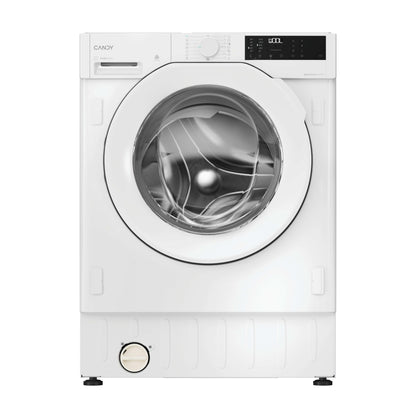 Candy BC4S485M4D8-S lavasciuga Da incasso Caricamento frontale Bianco