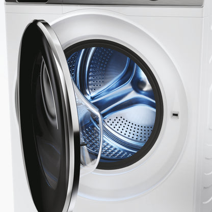 Haier I-Pro Serie 7 Plus, Lavasciuga 9+6 KG, 10% più efficente della classe A, 1400 giri, Bianco, Direct Motion, Refresh, Wi-Fi, HWD90-B14979EUIT