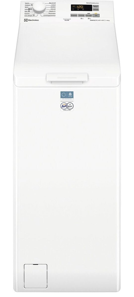 Electrolux LAVATRICE CARICA ALTO 6 KG CLASSE C 1200 GIRI EW6T526C MADE IN EUROPE