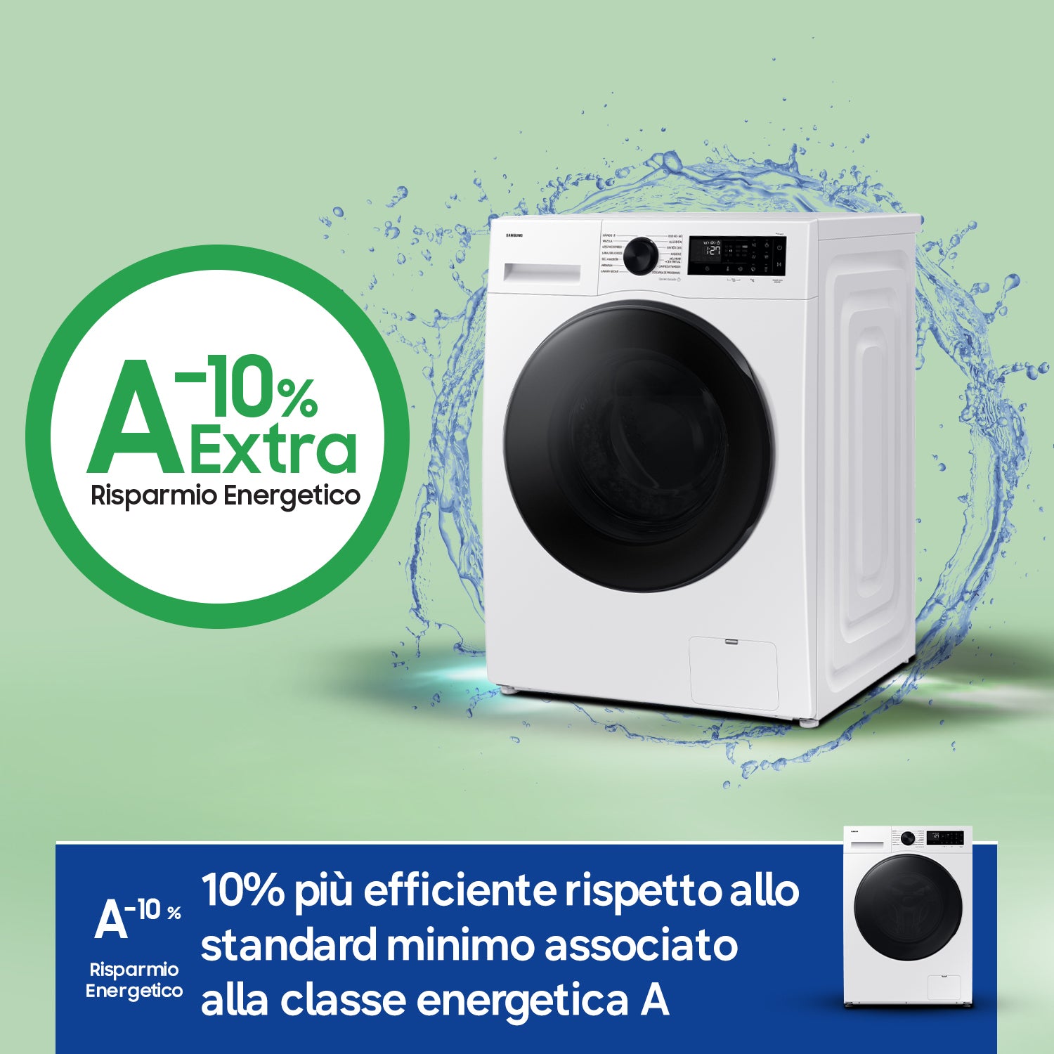 Samsung Lavasciuga Crystal Clean 11/6Kg WD11DG5B15BEET