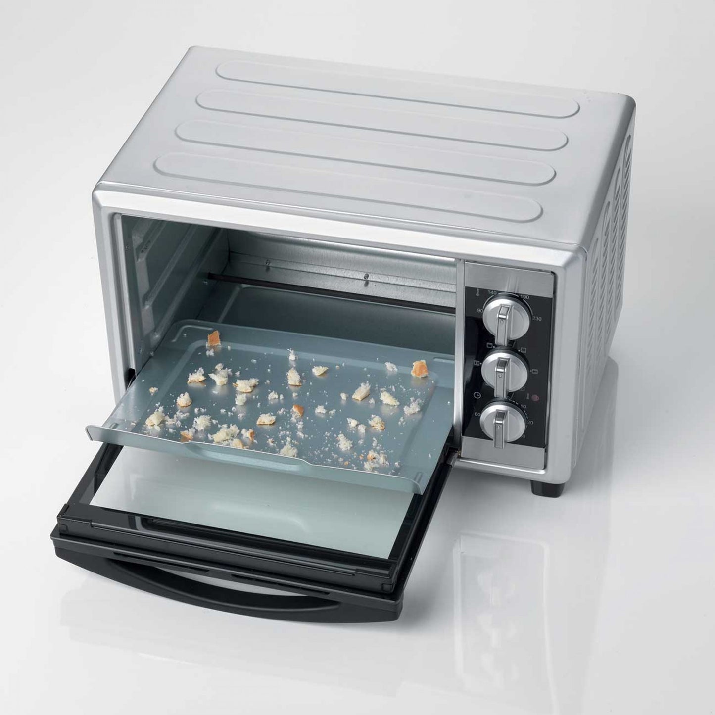 Ariete 984 Forno Elettrico Ventilato 25 litri - Bon Cuisine 250 - Doppio vetro - Temperatura max 230° - 1500 Watt - 6 posizioni cottura - Timer 60’
