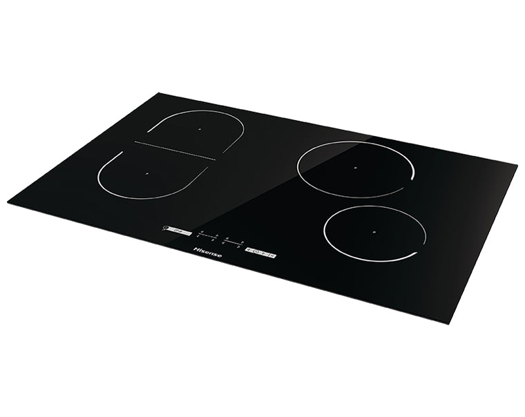 I8433C Piano cottura a induzione 4 zone con 1 Area Bridge Assorbimento massimo 7200W con funzione power Management Vetro ceramica 60cm