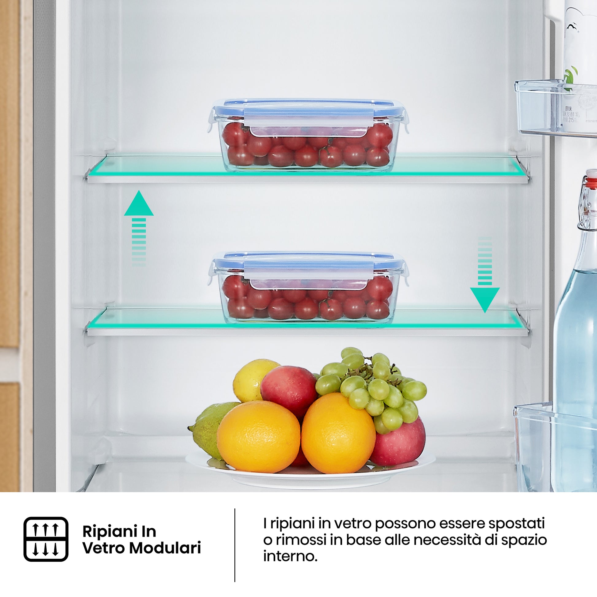 Hisense frigorifero/congelatore RT267D4ADE libera installazione 206L Classe E Profondità ridotta Porta Reversibile