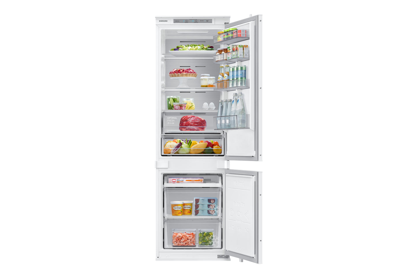 Samsung BRB26703CWW frigorifero F1rst™ Combinato da Incasso con congelatore Total No Frost 1.78m 264 L Classe C