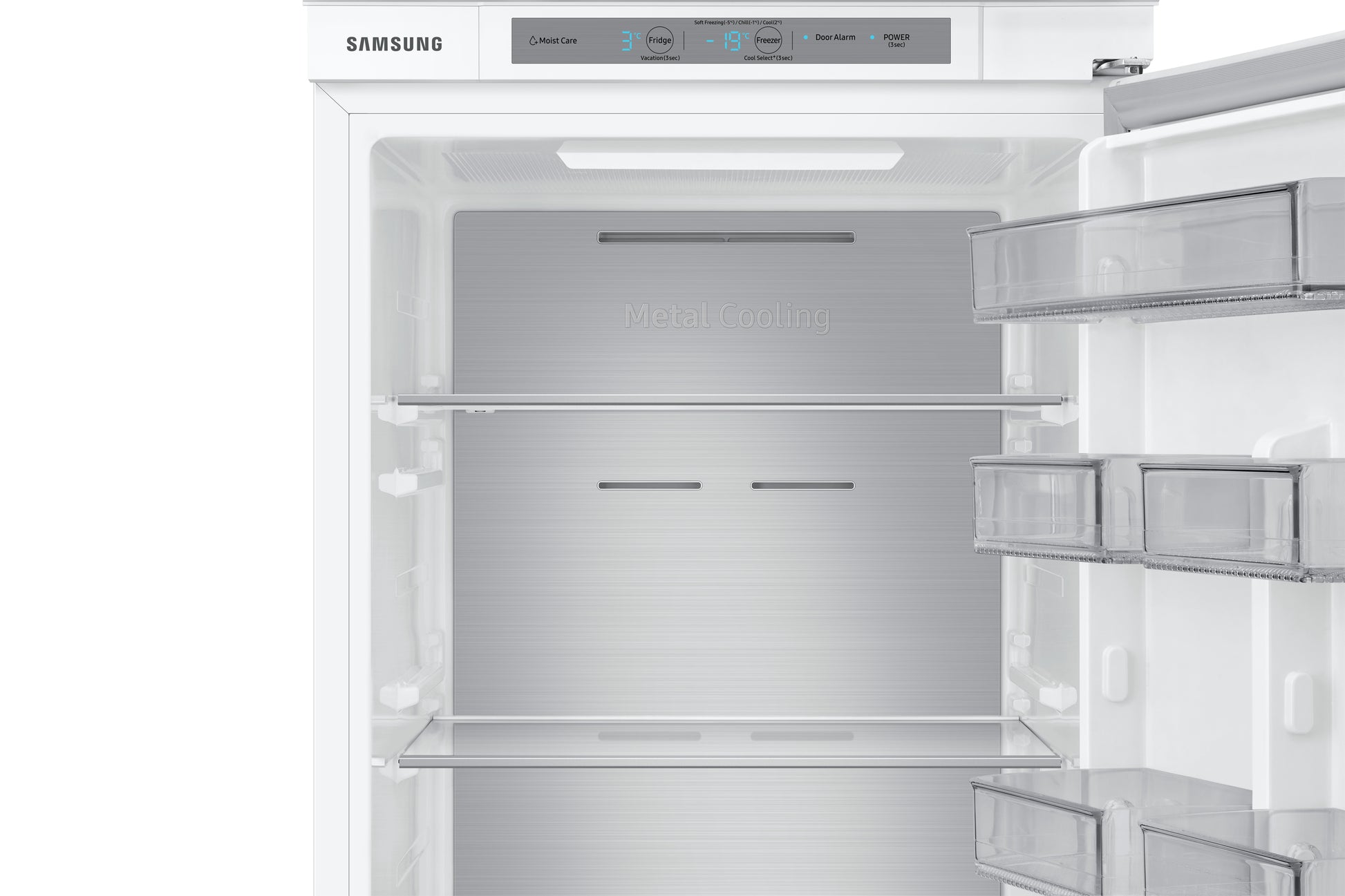 Samsung BRB26703CWW frigorifero F1rst™ Combinato da Incasso con congelatore Total No Frost 1.78m 264 L Classe C