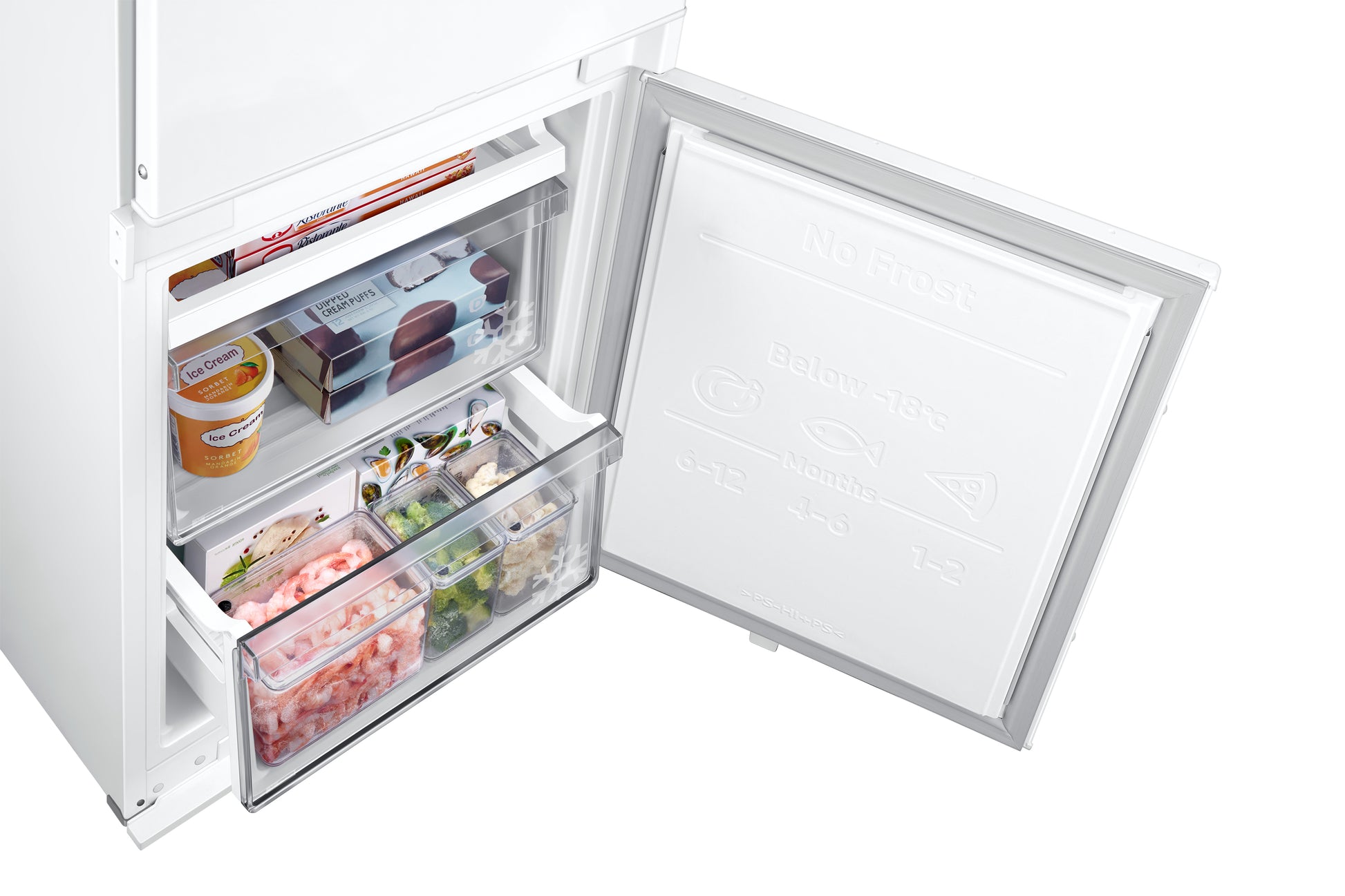 Samsung BRB26703CWW frigorifero F1rst™ Combinato da Incasso con congelatore Total No Frost 1.78m 264 L Classe C