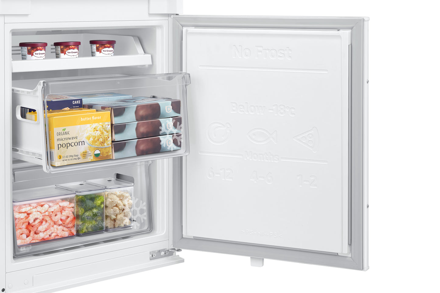 Samsung BRB26703CWW frigorifero F1rst™ Combinato da Incasso con congelatore Total No Frost 1.78m 264 L Classe C