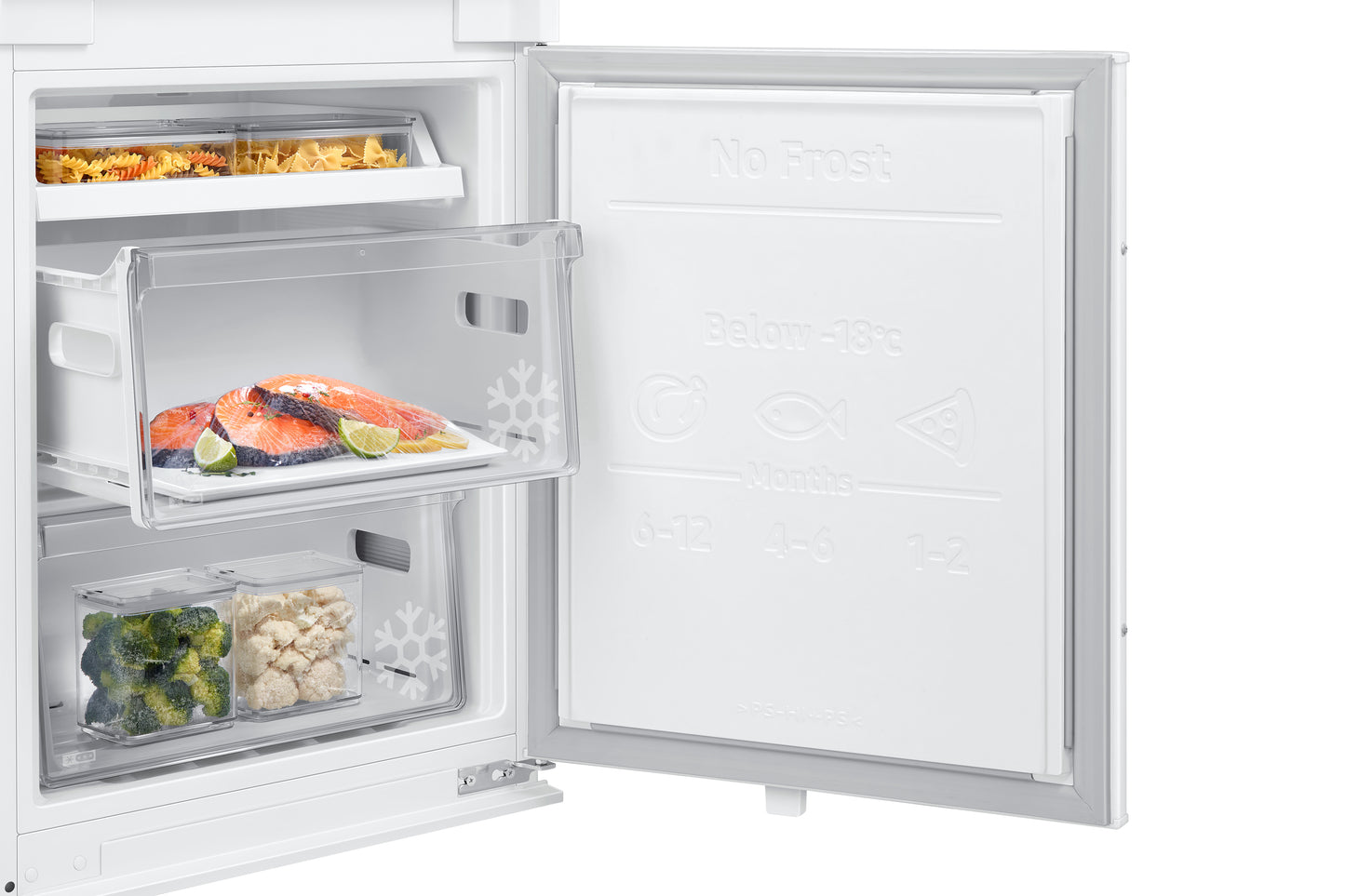 Samsung BRB26703CWW frigorifero F1rst™ Combinato da Incasso con congelatore Total No Frost 1.78m 264 L Classe C