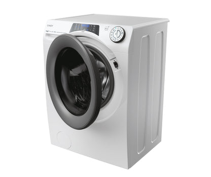 Candy RapidÓ PRO , Lavatrice Carica Frontale 10 KG, 20% più efficente della classe A, 1600 giri, Bianco, Inverter, Vapore, Wi-Fi, RP 6106BWMR8-S