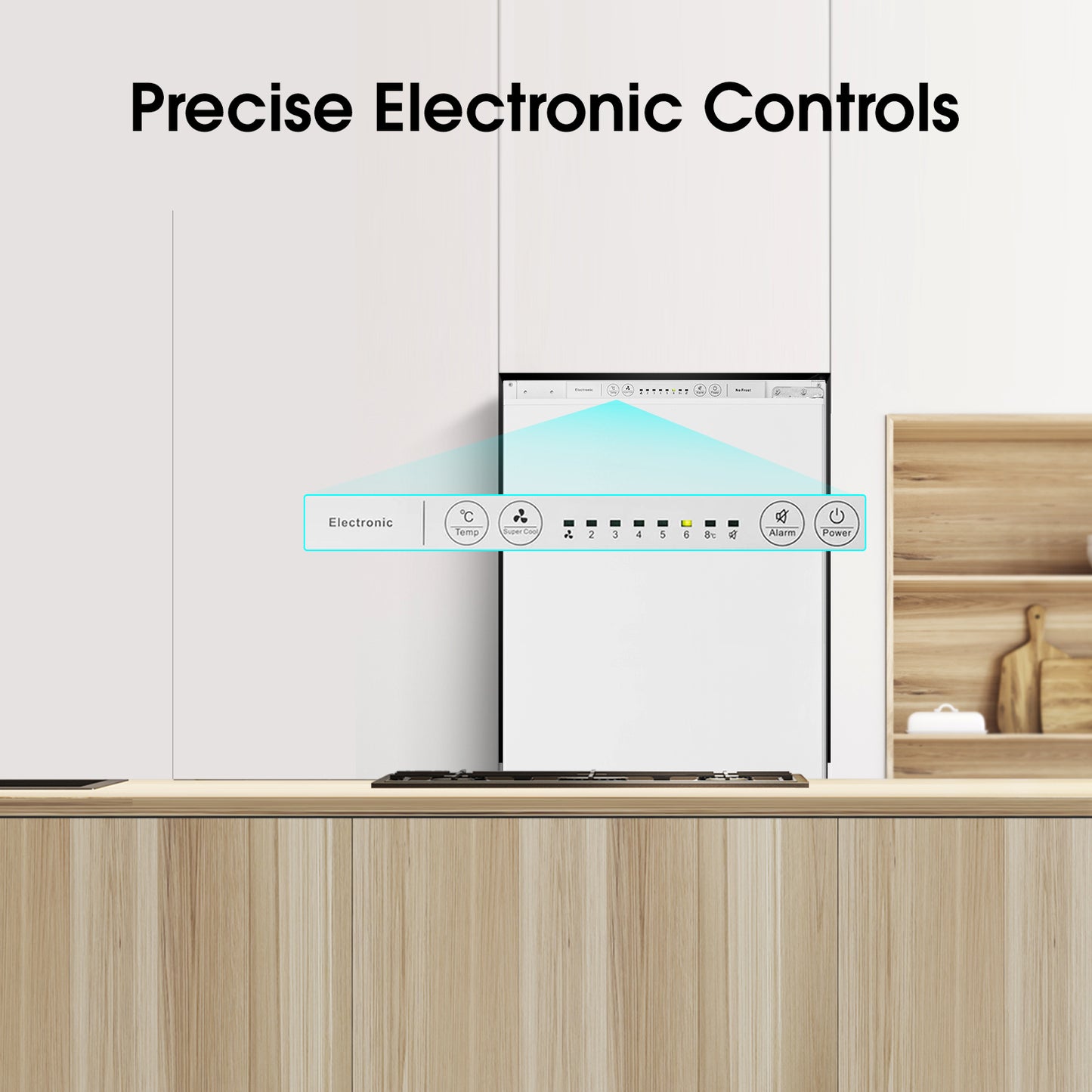 Hisense RIB312F4AWE frigorifero con congelatore Da incasso 246 L Bianco