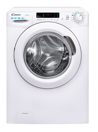 Candy Smart , Lavatrice Carica Frontale 7 KG, Classe D, 1200 giri, Bianco, Wi-Fi, CS 1272DE/1-11