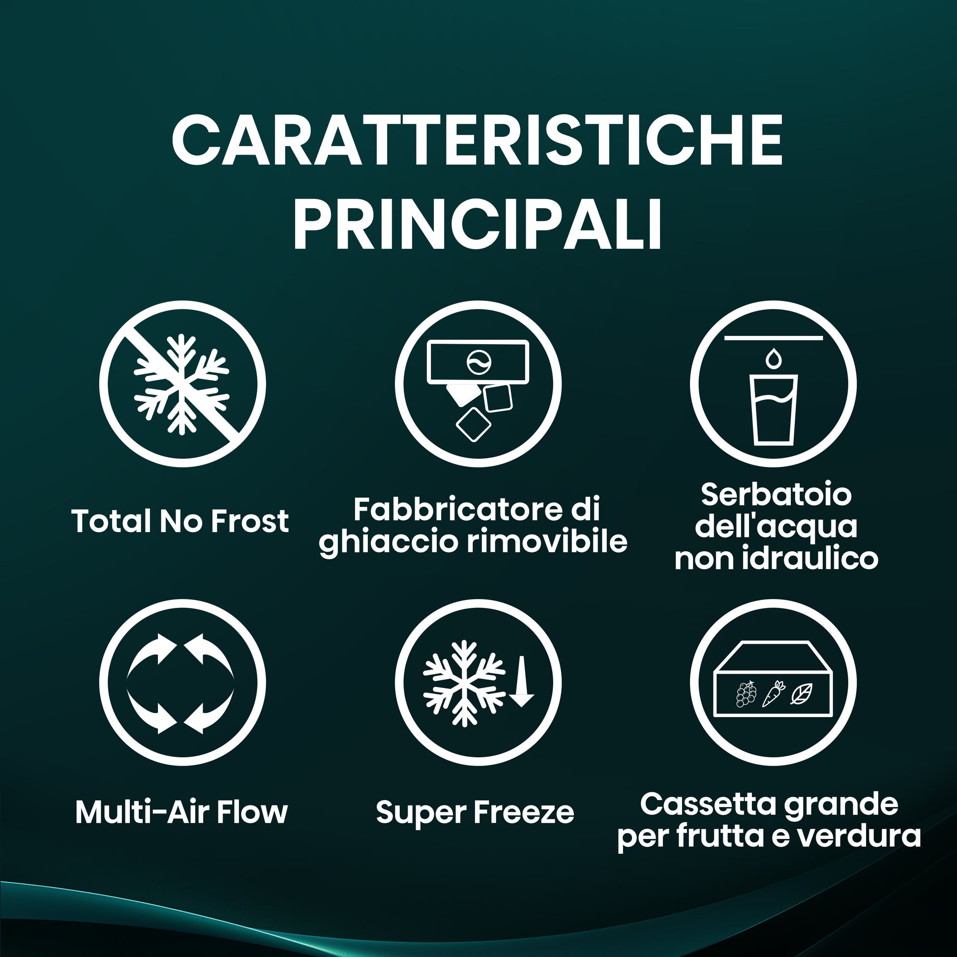 Hisense frigorifero/congelatore RT728N4WCE libera installazione 553L Classe E Dispenser Acqua Profondità ridotta Porta Reversibile