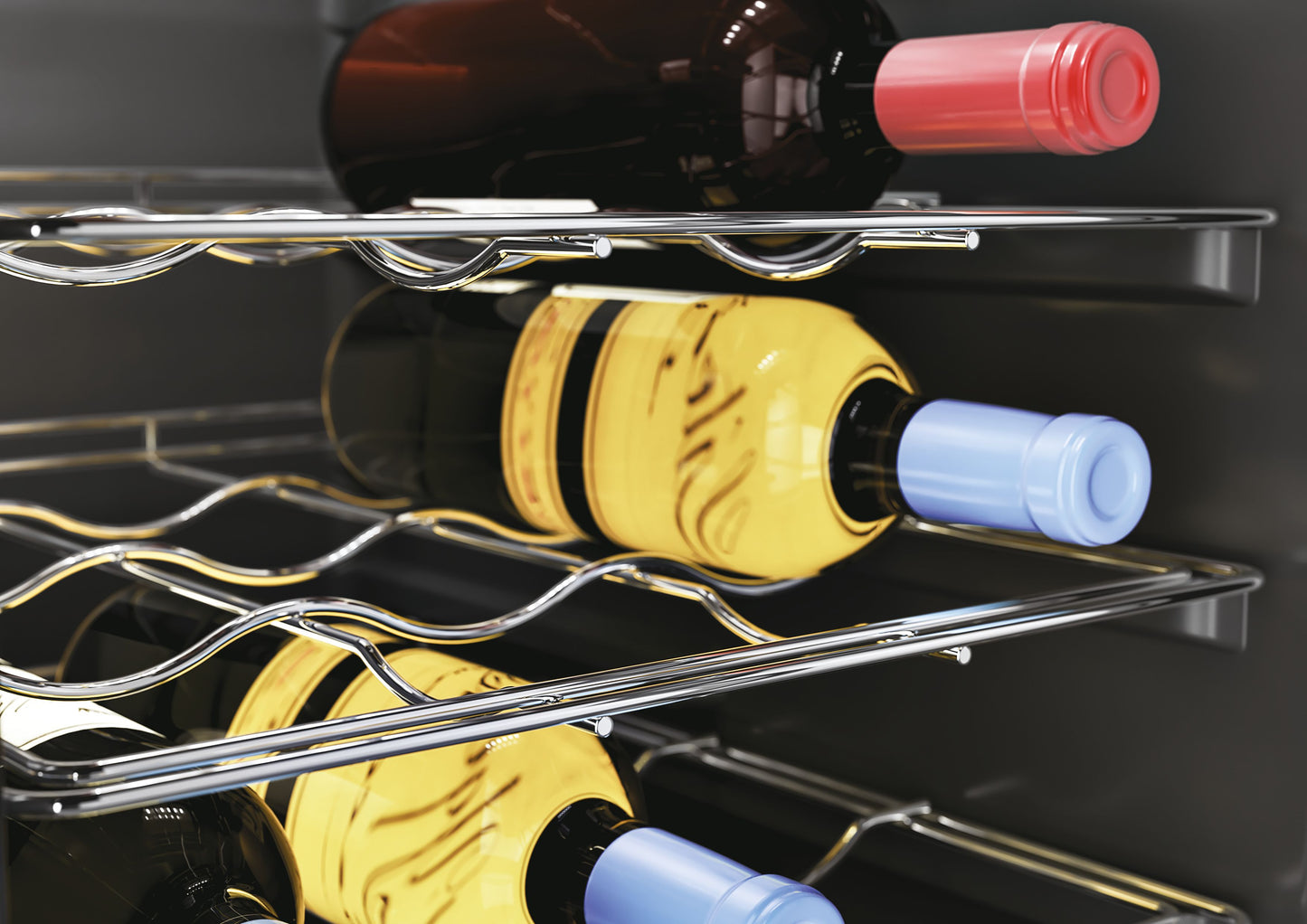 Candy CWC 021 M/NF Cantinetta vino con compressore Libera installazione Nero 21 bottiglia/bottiglie
