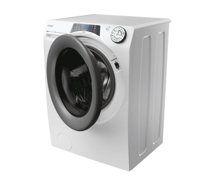 Candy RapidÓ PRO , Lavasciuga Slim 8+5 KG, 30% più efficente della classe A, 1400 giri, Bianco, Inverter, Vapore, Wi-Fi, RPW4856BWMR9/1-S