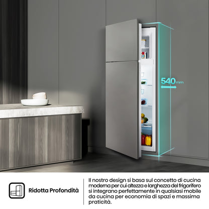 Hisense RI1P205NEWE frigorifero con congelatore Da incasso 205 L Bianco