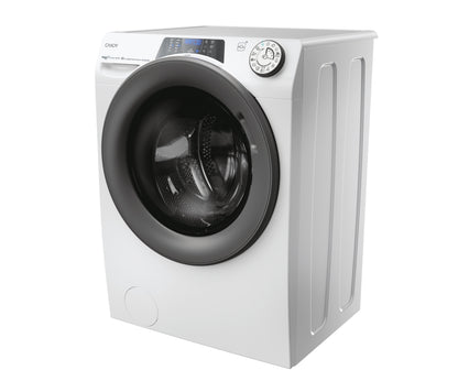 Candy RapidÓ PRO , Lavasciuga Slim 8+5 KG, 30% più efficente della classe A, 1400 giri, Bianco, Inverter, Vapore, Wi-Fi, RPW4856BWMR9/1-S