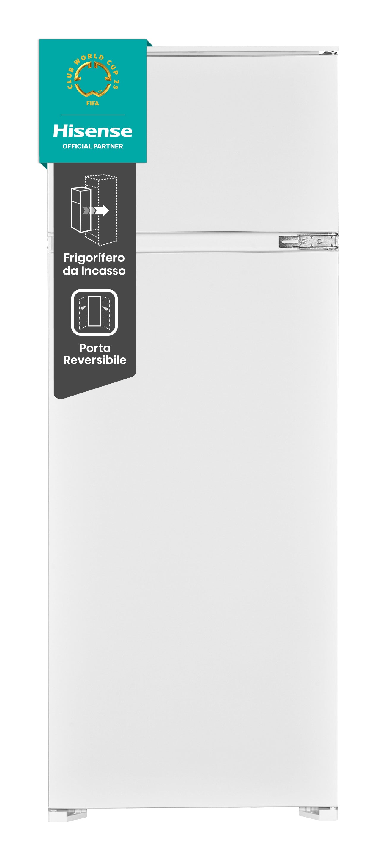 Hisense RI1P205NEWE frigorifero con congelatore Da incasso 205 L Bianco