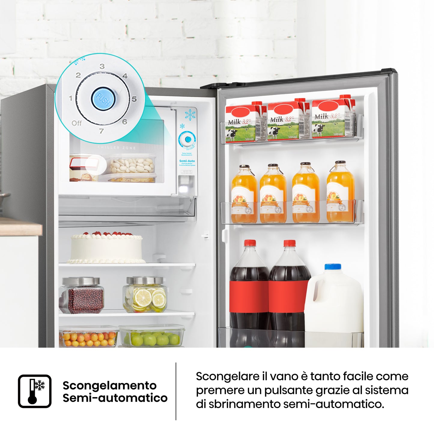 Hisense frigorifero RR198D4ADE libera installazione 151L Classe E