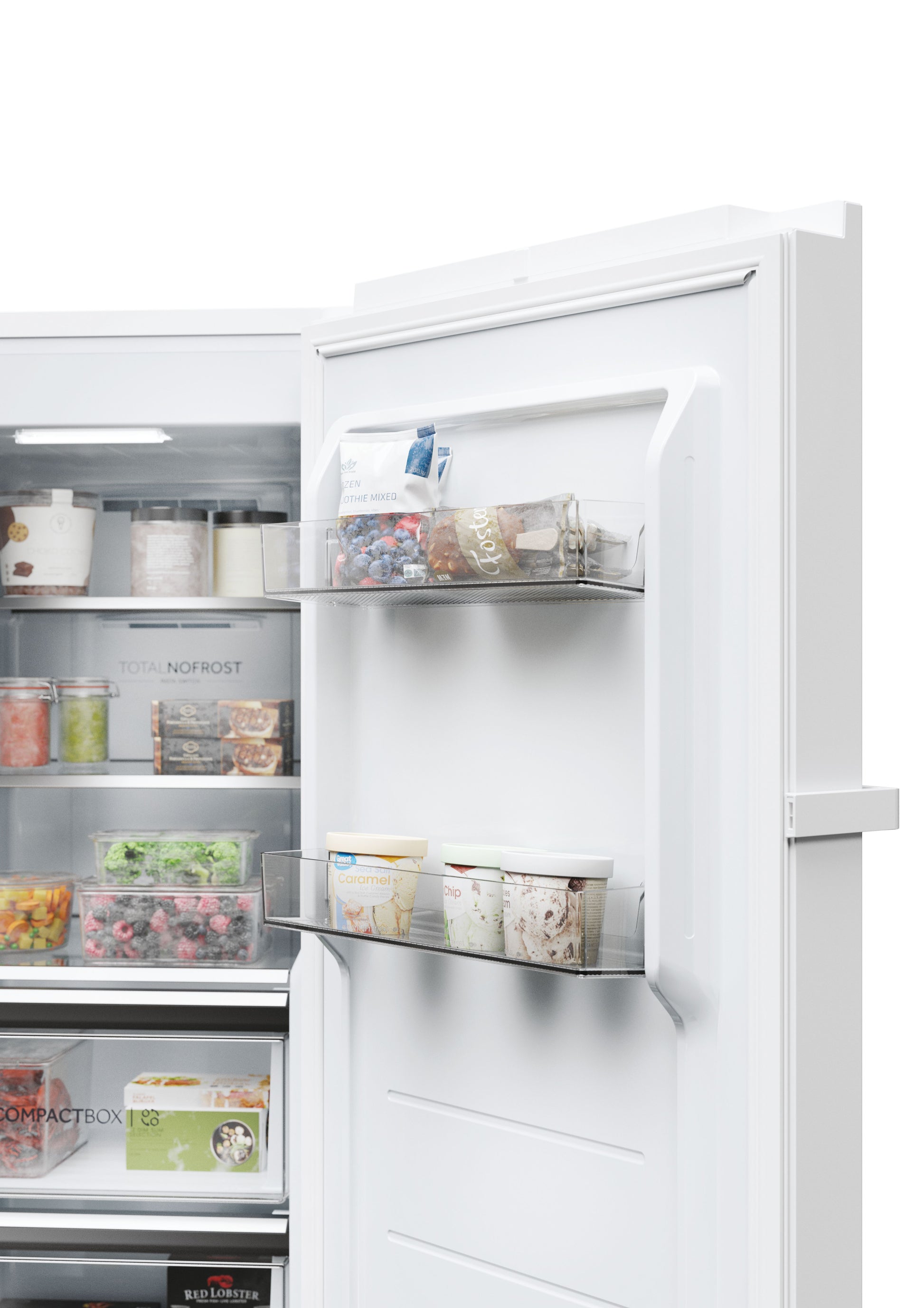Haier INSTASWITCH H4F272WEH1 Congelatore verticale Libera installazione 276 L Bianco