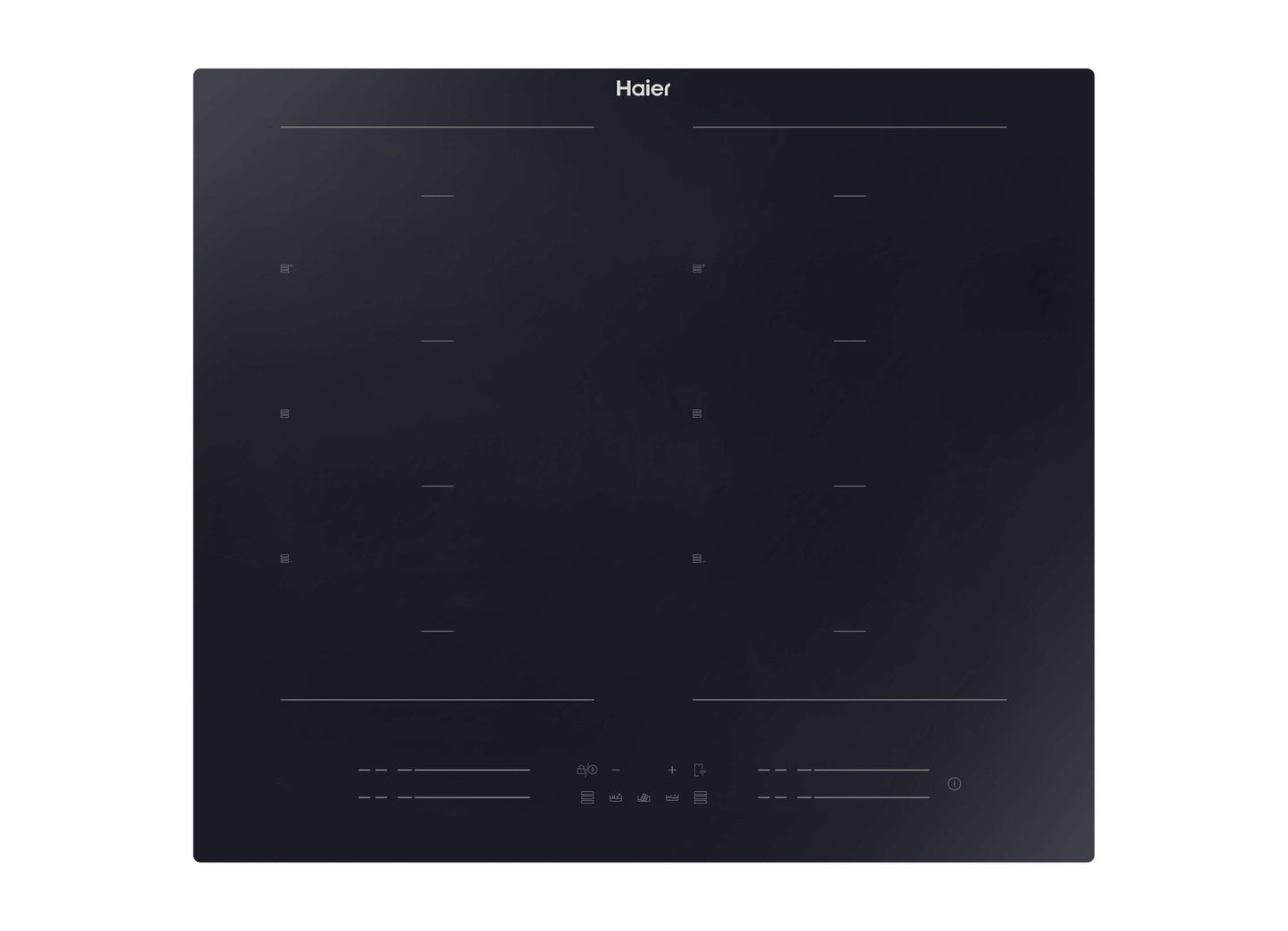 Haier I-Move Series 6 HA2MTSJ68MC Nero Da incasso 59 cm Piano cottura a induzione 4 Fornello(i)
