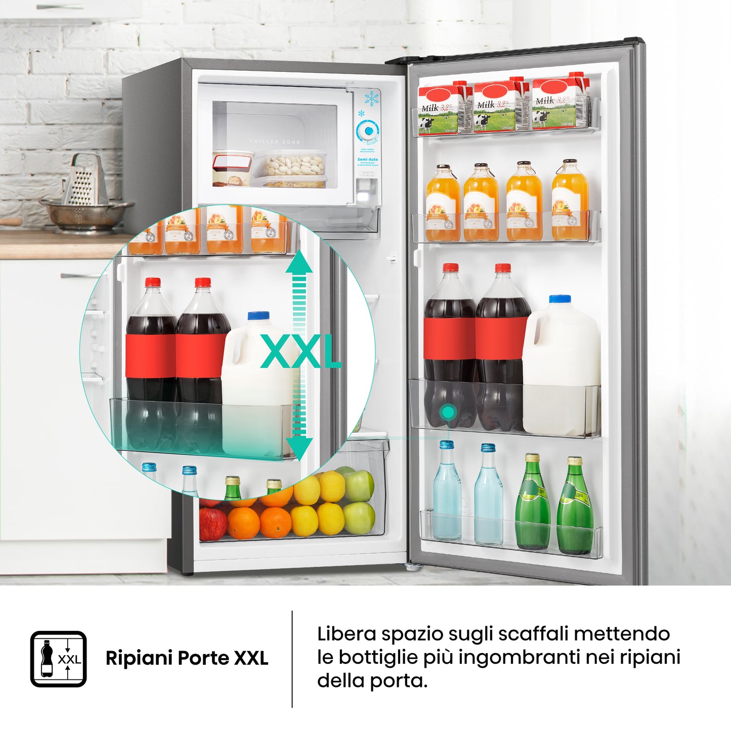 Hisense frigorifero RR198D4ADE libera installazione 151L Classe E