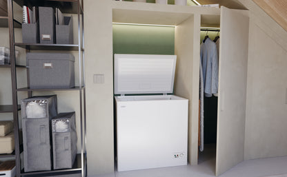 Candy Artico CCHH 200E Congelatore a pozzo Libera installazione 196 L Bianco