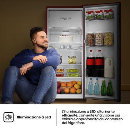 Hisense frigorifero RR220D4ERE libera installazione 165L Classe E