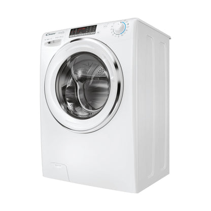 Candy Smart Pro Inverter, Lavatrice Carica Frontale 10 KG, 10% più efficente della classe A, 1600 giri, Bianco, Inverter, Vapore, Wi-Fi, CSO 6106TWMC6/1-S