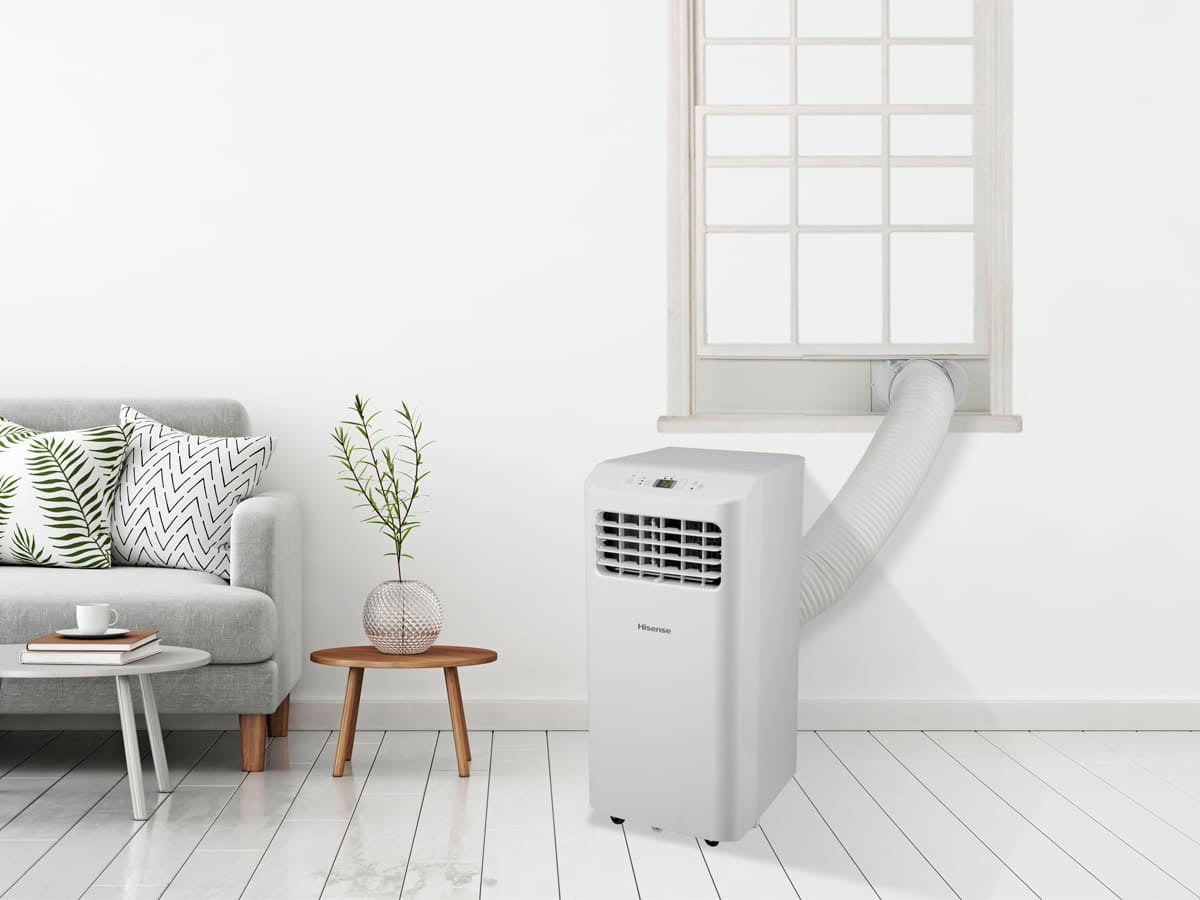Climatizzatore Portatile,2.6kW, 9000BTU/h 4-in-1