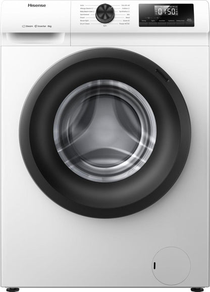 Hisense WF1Q8041BW lavatrice Caricamento frontale 8 kg 1400 Giri/min Bianco