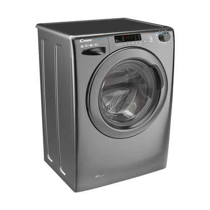 Candy Smart, Lavatrice Carica Frontale 9 KG, Classe B, 1200 giri, Antracite, Wi-Fi, CS 1292DWRR4/1-S